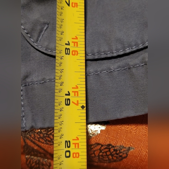 Ann Taylor LOFT Vintage Gray Puff Sleeve Tailored Pocketed Jacket Size XS - Picture 8 of 11